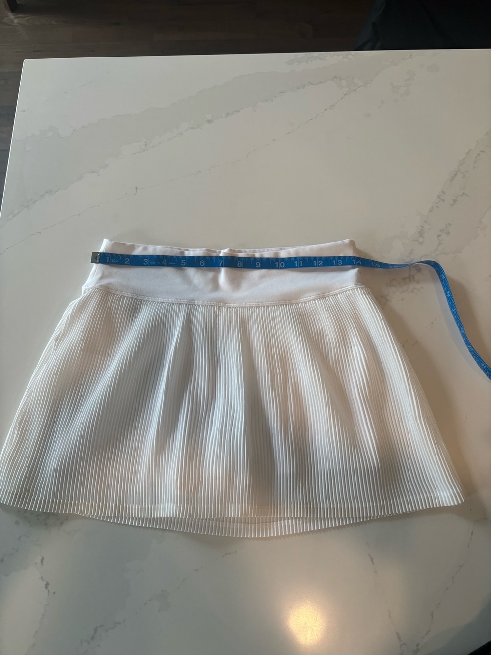 All in Motion Women's White Pleated Mini Skirt with built in shorts